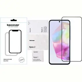 Захисне скло BeCover для Samsung Galaxy А37 SM-A376 Black (714916)