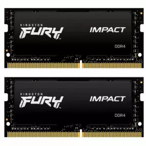 Модуль памяти SO-DIMM 2x32GB/2666 DDR4 Kingston Fury Impact (KF426S16IBK2/64)