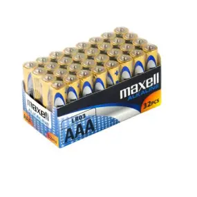 Батарейка Maxell AAA/LR03 BL 32шт