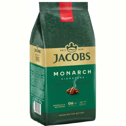 Кава в зернах Jacobs Monarch 1000г