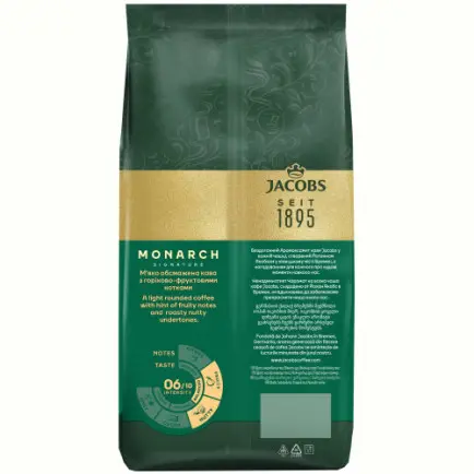 Кава в зернах Jacobs Monarch 1000г
