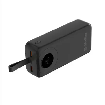 Универсальная мобильная батарея ColorWay EnergyPlus 30000mAh Black (CW-PB300LPB4BK-PDD)