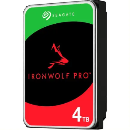 Накопичувач HDD SATA 4.0TB Seagate IronWolf Pro 7200rpm 256MB (ST4000NT001)