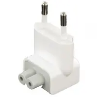 Переходник IEC C7 - EU для блоков питания Apple White (2000985553445)
