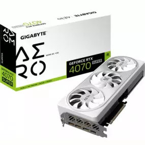 Відеокарта GF RTX 4070 Super 12GB GDDR6X Aero OC Gigabyte (GV-N407SAERO OC-12GD)