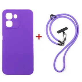 Чeхол-накладка Dengos для Oppo A6x/A6k 4G Violet (DG-KM-CCRB-59)