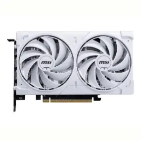 Видеокарта GF RTX 5060 8GB GDDR7 Ventus 2X OC White MSI (GeForce RTX 5060 8G VENTUS 2X OC WHITE)