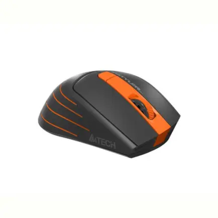 Мышь беспроводная A4Tech FG30S Orange/Black USB