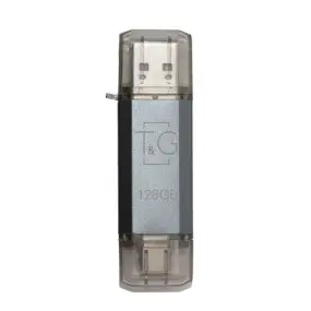 Флеш-накопичувач USB 128GB Type-C T&G 009 Star Series Silver (TG009TC-128GSL)