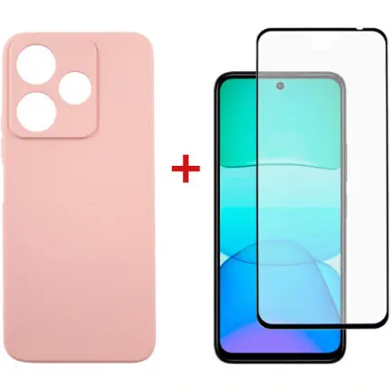 Чeхол-накладка Dengos для Xiaomi Redmi 13 4G Pink (DG-KM-99)