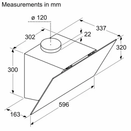 Вытяжка Bosch DWK64PJ60T