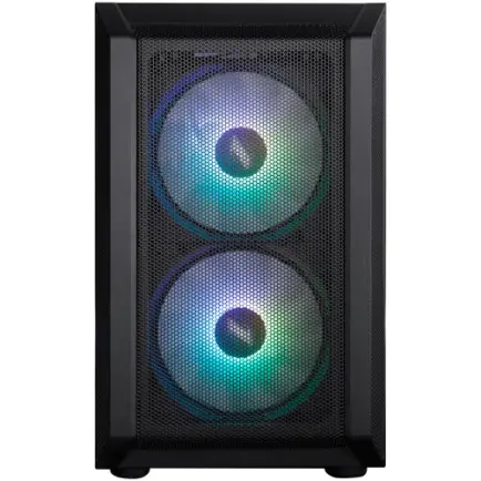 Корпус 1stPlayer D3-BK-3F7-14 Black без БЖ