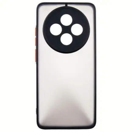 Чохол-накладка Dengos Matte для Oppo  Reno 12F 4G Black (DG-KM-157)