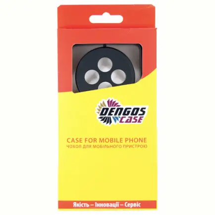 Чохол-накладка Dengos Matte для Oppo  Reno 12F 4G Black (DG-KM-157)
