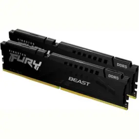 Модуль памяти DDR5 2x32GB/6000 Kingston Fury Beast Black (KF560C36BBEK2-64)