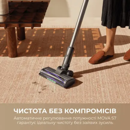 Акумуляторний пилосос Mova S7 (V2595E)