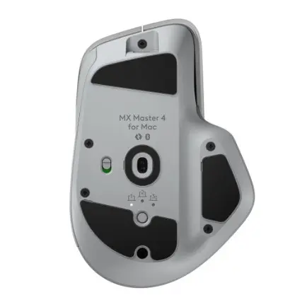 Мышь Bluetooth Logitech MX Master 4 for Mac White Silver (910-007576)