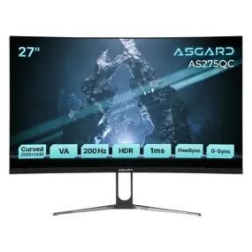Монитор ASGARD Gaming 27" AS275QC VA Black Curved 200Hz