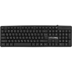 Клавіатура OfficePro SK166 Black