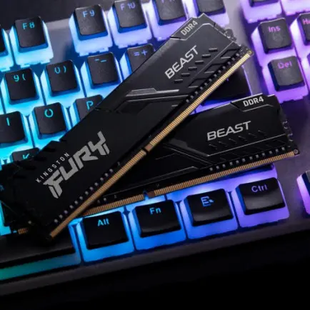Модуль памяти DDR4 2x16GB/3600 Kingston Fury Beast Black (KF436C18BBK2/32)