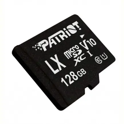 Карта памяти MicroSDXC 128GB UHS-I Class 10 Patriot LX (PSF128GMDC10)
