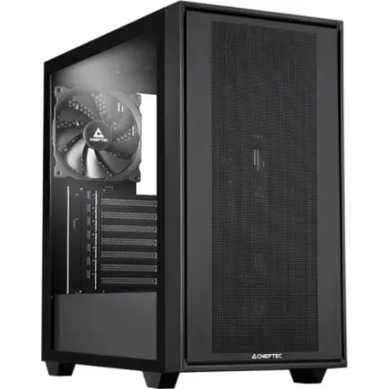 Корпус Chieftec Night Hunter Black без БП (GS-03B-BLK-OP)