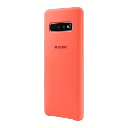 Чехол-накладка Samsung Silicone Cover для Samsung Galaxy S10 SM-G973 Berry Pink (EF-PG973THEGRU)