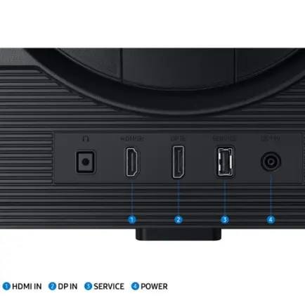 Монитор Samsung 27" Odyssey G5 LS27DG500 (LS27DG500EIXUA)