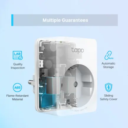 Интеллектуальная розетка TP-Link Tapo P100-4-pack