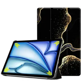 Чехол-книжка BeCover Smart Case для Apple iPad Air 11" M4 2026 Black Abstraction (715204)