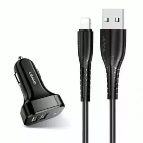 Автомобильное зарядное устройство Usams U35 (2xUSB, 2.1A)