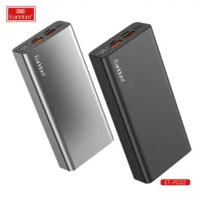 Универсальная мобильная батарея Earldom ET-PD22 20000mAh Black (PB-000122)