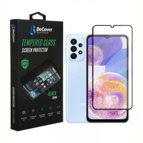 Защитное стекло BeCover для Samsung Galaxy A23 SM-A235 Black (707355)