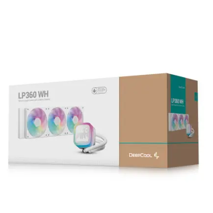 Система водяного охлаждения DeepCool LP360 ARGB White (R-LP360-WHMSMC-G-1)