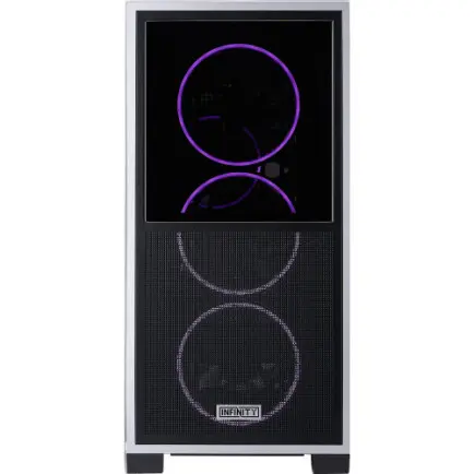 Корпус 1stPlayer IF8-BK-4FO7-14 Black