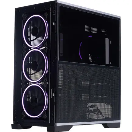 Корпус 1stPlayer IF8-BK-4FO7-14 Black