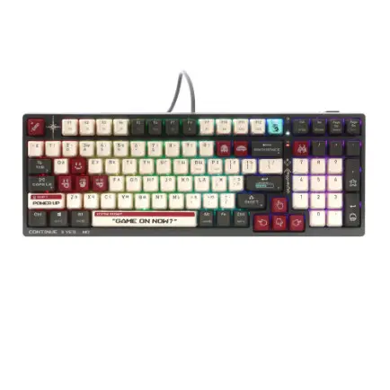 Клавиатура беспроводная Bloody WS98 Pixels Red