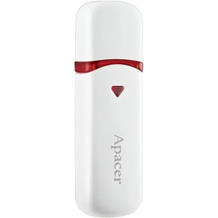 Флеш-накопичувач USB 64GB Apacer AH333 White (AP64GAH333W-1)