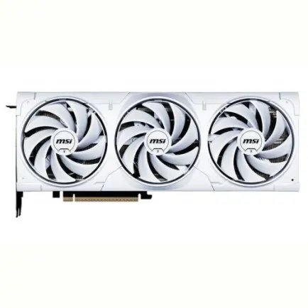 Видеокарта GF RTX 5080 16GB GDDR7 Ventus 3X OC White MSI (GeForce RTX 5080 16G VENTUS 3X OC WHITE)