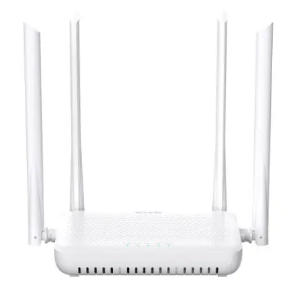 Оптический абонентский терминал ONU Wi-Fi AC1200 xPON ONU Tenda HG10C (4xGE LAN, 1xSC/UPC, 4*5dBi, xPON ONT)