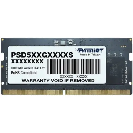 Модуль памяти SO-DIMM 16GB/5600 DDR5 Patriot Signature Line (PSD516G560081S)