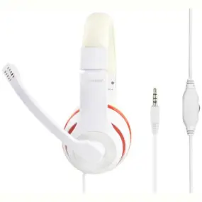 Гарнитура Gembird MHS-03-WTRD White/Red