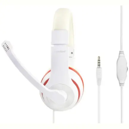Гарнитура Gembird MHS-03-WTRD White/Red