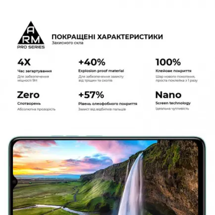 Защитное стекло Armorstandart Pro для Tecno Spark Go 2023 (BF7)