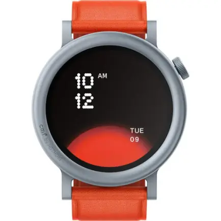 Смарт-годинник CMF by Nothing Watch Pro 2 Metal with Leather Strap D398 Orange (A10700014)