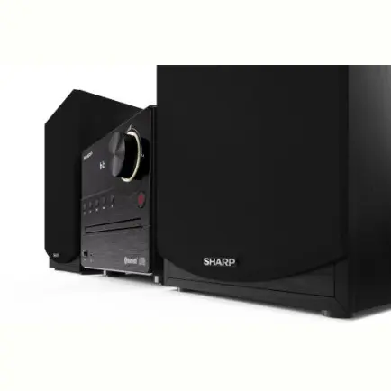 Мікросистема Sharp Micro Sound System Black (XL-B512(BK)