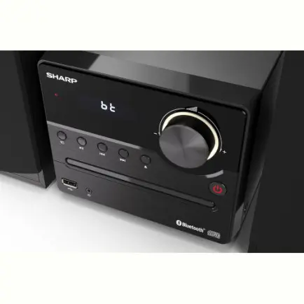 Мікросистема Sharp Micro Sound System Black (XL-B512(BK)