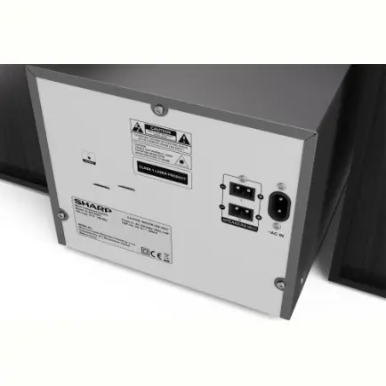 Мікросистема Sharp Micro Sound System Black (XL-B512(BK)