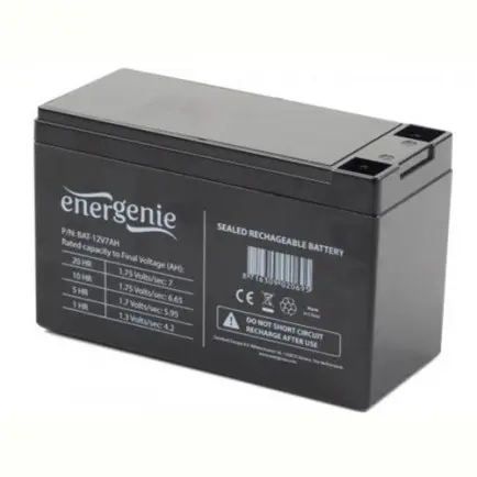 Акумуляторна батарея EnerGenie 12V 7.5AH (BAT-12V7.5AH)