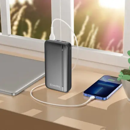Универсальная мобильная батарея ColorWay Portable Charger 20000mAh Black (CW-PB200LPB4BK-PD)